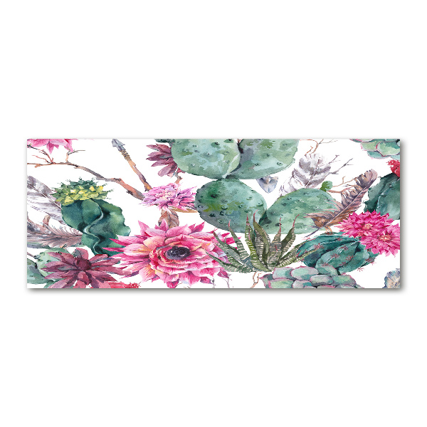 Schilderij op acrylglas Cactussen