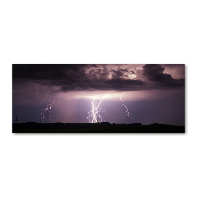 Plexiglas foto Onweer