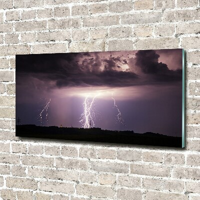 Plexiglas foto Onweer