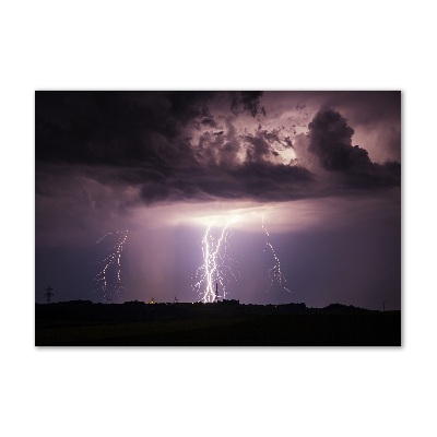 Plexiglas foto Onweer