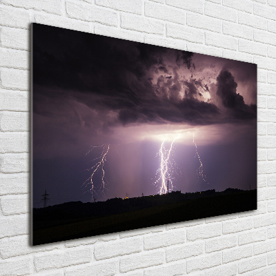 Plexiglas foto Onweer