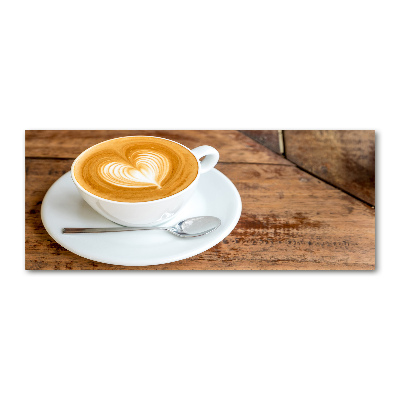 Foto op plexiglas Koffie in een kopje