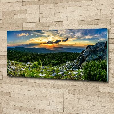 Foto plexiglas Bergpanorama