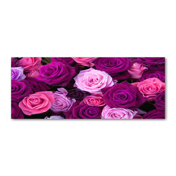 Schilderij op acrylglas Rozen