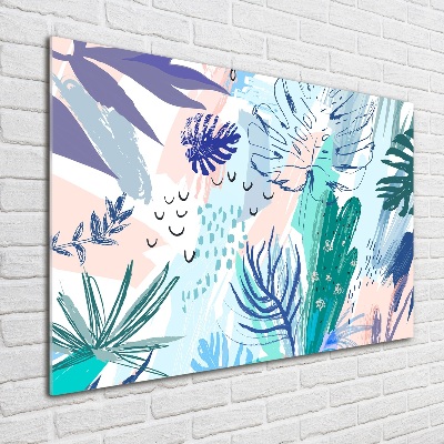 Foto in plexiglas Tropische bladeren