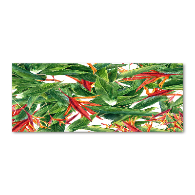 Plexiglas schilderij Bloemenpatroon