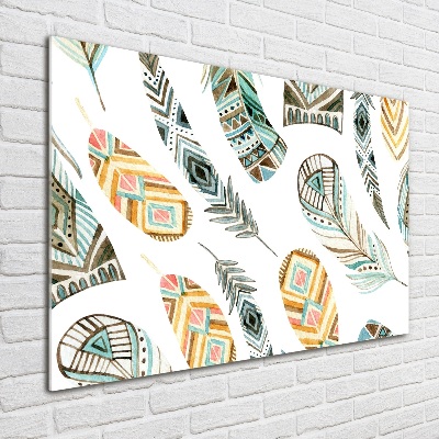 Plexiglas foto Etnische veren