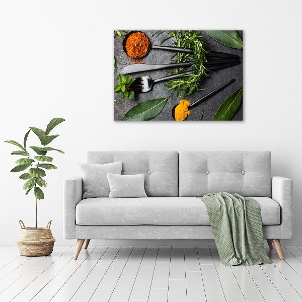 Plexiglas schilderij Bestek en specerijen