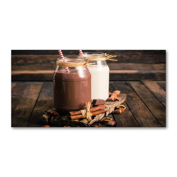 Plexiglas foto Cocktails in potjes