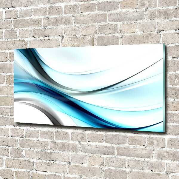 Schilderij op acrylglas Abstracte golven