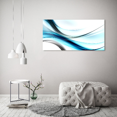 Schilderij op acrylglas Abstracte golven