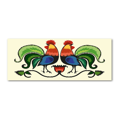 Foto plexiglas Hanen volkspatroon