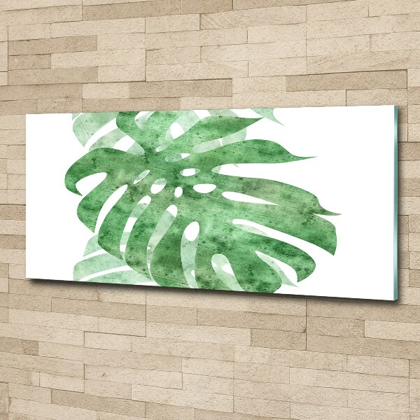 Schilderij op acrylglas Monstera