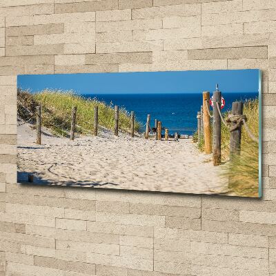Foto op plexiglas duinen aan zee