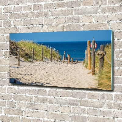 Foto op plexiglas duinen aan zee