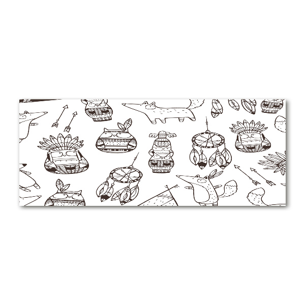 Foto in plexiglas Indische uilen