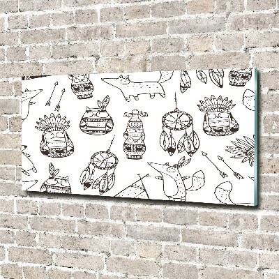 Foto in plexiglas Indische uilen