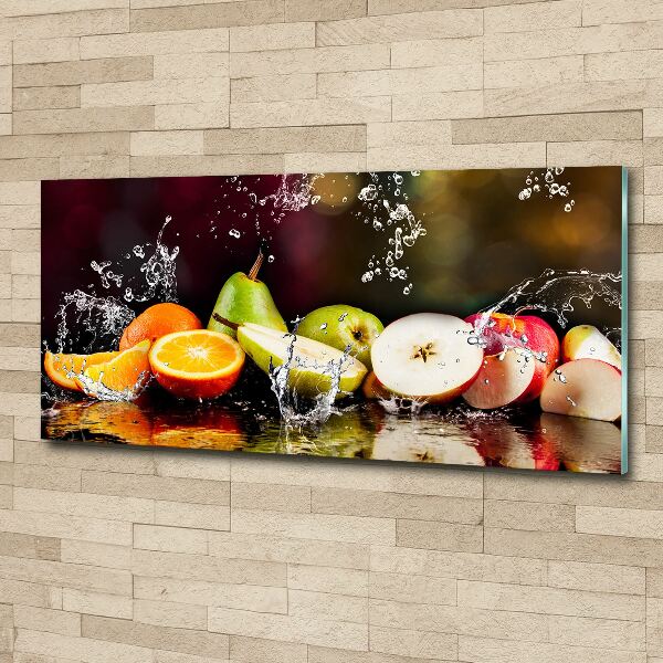 Foto plexiglas Fruit en water