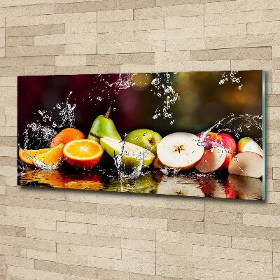 Foto plexiglas Fruit en water