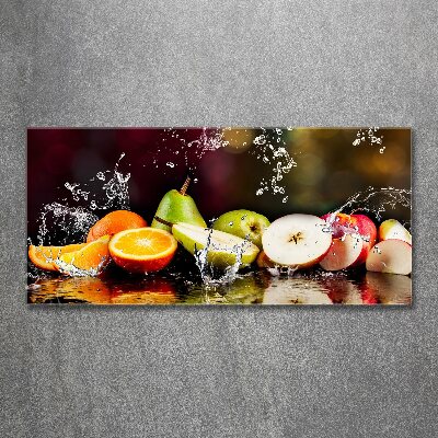 Foto plexiglas Fruit en water