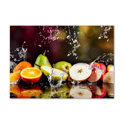 Foto plexiglas Fruit en water