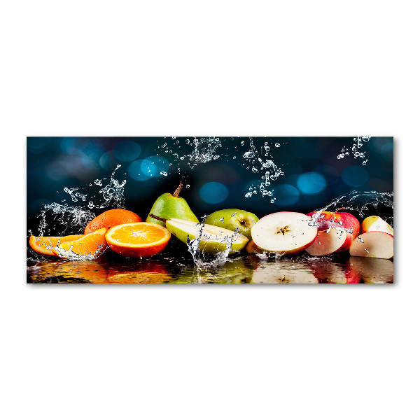Foto in plexiglas Fruit en water