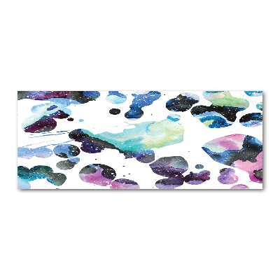 Schilderij op acrylglas Kleurrijke melkweg