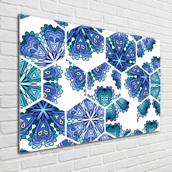 Plexiglas schilderij Mandala-elementen