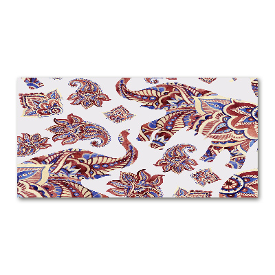 Plexiglas foto Olifantenornamenten