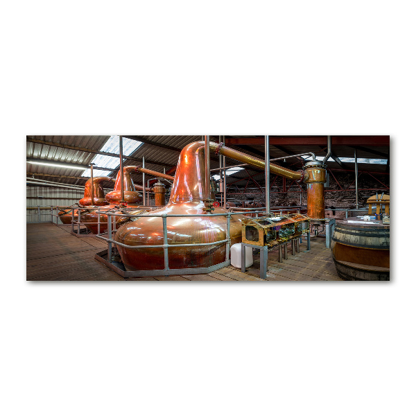 Schilderij op acrylglas Brouwerij