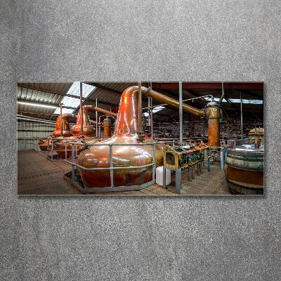 Schilderij op acrylglas Brouwerij