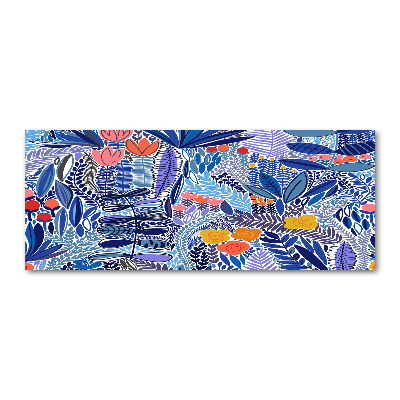 Foto in plexiglas Bloemenpatroon