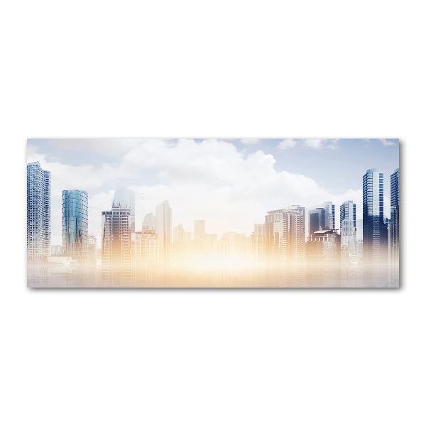 Plexiglas schilderij Wolkenkrabbers