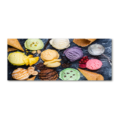 Plexiglas foto Kleurrijk ijs