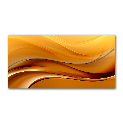 Foto plexiglas Golven op de achtergrond