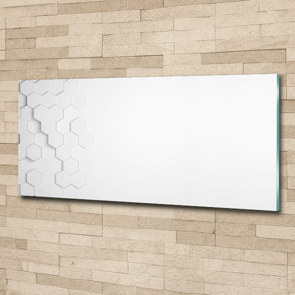 Foto in plexiglas Achtergrond met zeshoeken