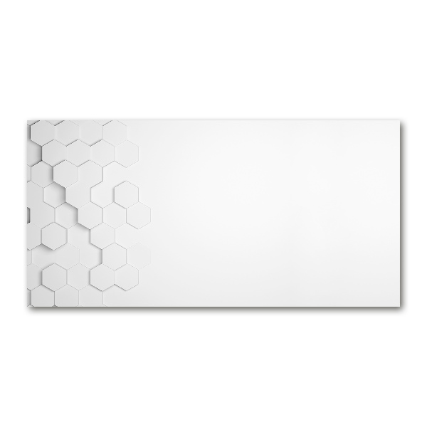 Foto in plexiglas Achtergrond met zeshoeken