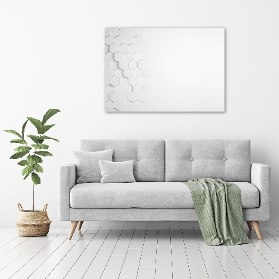 Foto in plexiglas Achtergrond met zeshoeken