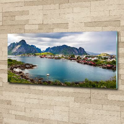 Plexiglas schilderij Lofoten in Noorwegen