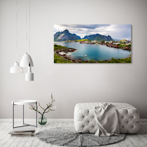 Plexiglas schilderij Lofoten in Noorwegen