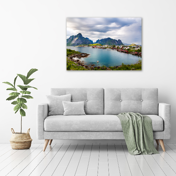 Plexiglas schilderij Lofoten in Noorwegen