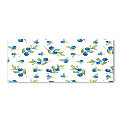 Schilderij op acrylglas Bosbessen