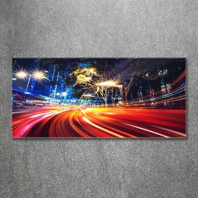 Plexiglas schilderij Snelheid in de stad