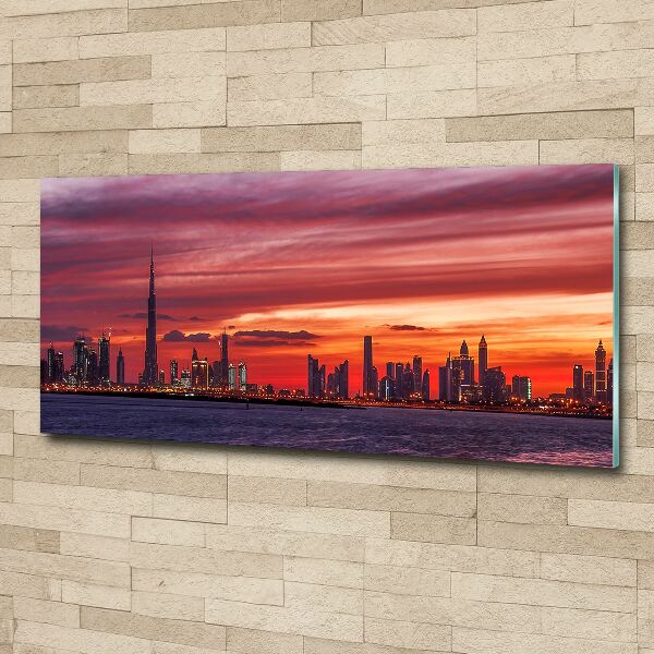 Foto plexiglas Zonsondergang Dubai