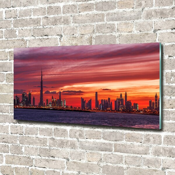 Foto plexiglas Zonsondergang Dubai