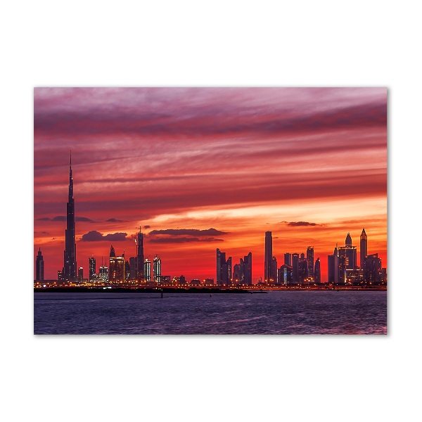 Foto plexiglas Zonsondergang Dubai