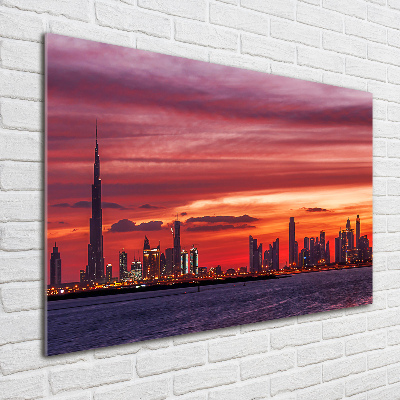 Foto plexiglas Zonsondergang Dubai