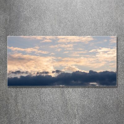 Foto plexiglas Wolken aan de hemel