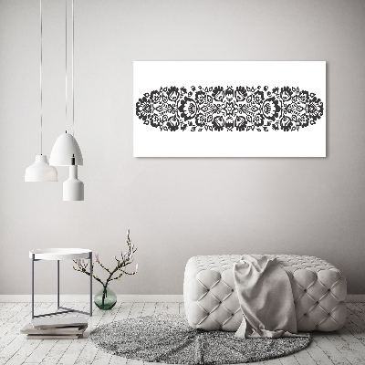 Schilderij op acrylglas Volksbloemen