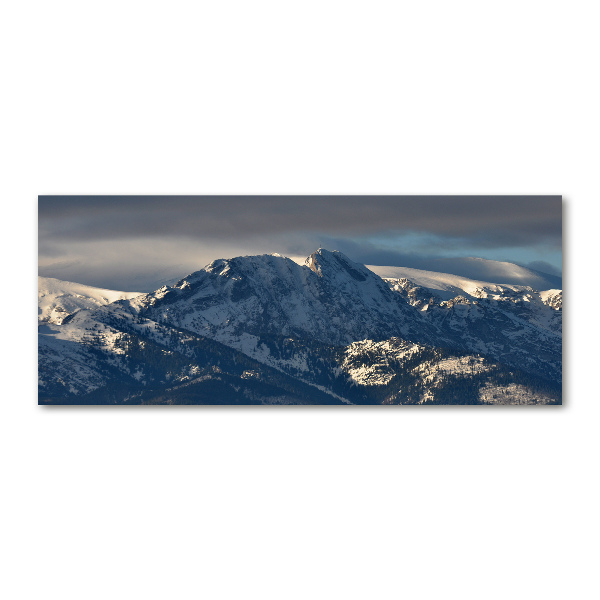 Plexiglas foto Giewont in de winter